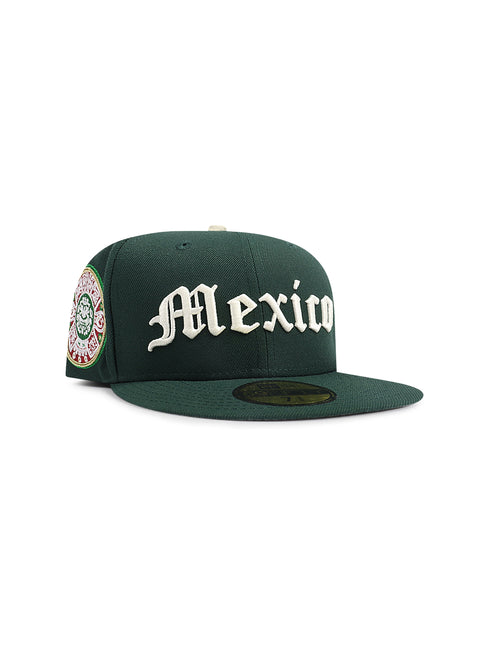 New Era 5950 Mexico Fitted Hat - Dark Green