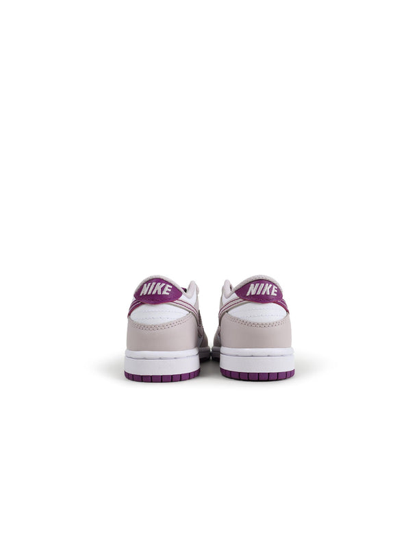 NIKE (PS) DUNK LOW - WHITE/VIOTECH-PLATINUM VIOLET NIKE