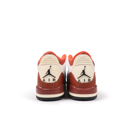 Air Jordan Big Kids 3 Retro - White/Mars