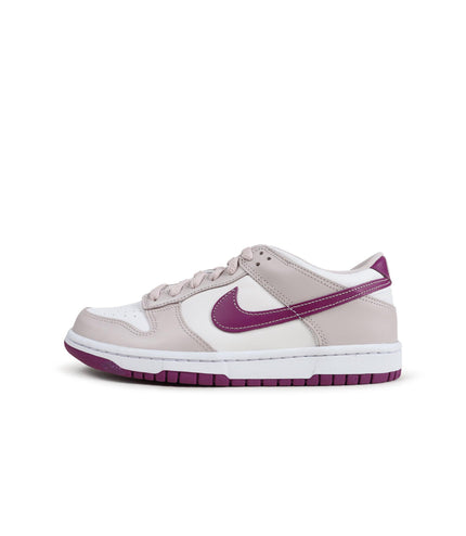 Nike Big Kids Dunk Low - Platinum Violet - Denim Exchange 