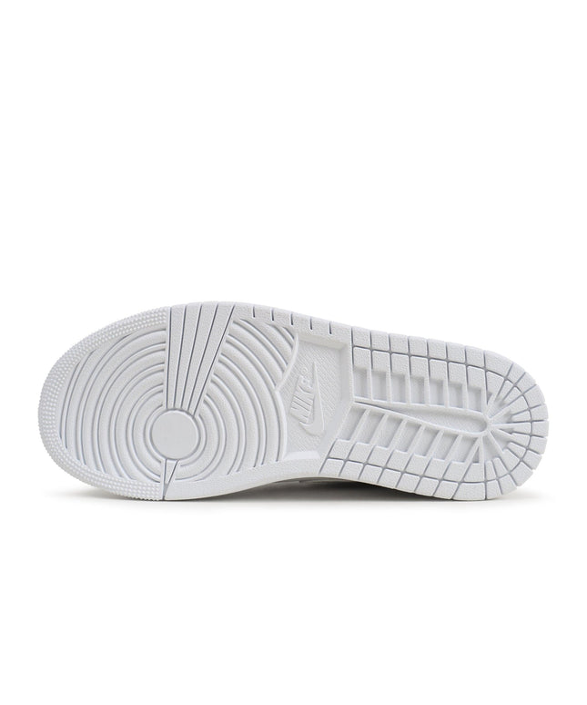 Air Jordan Mens 1 Mid - Triple White - Denim Exchange