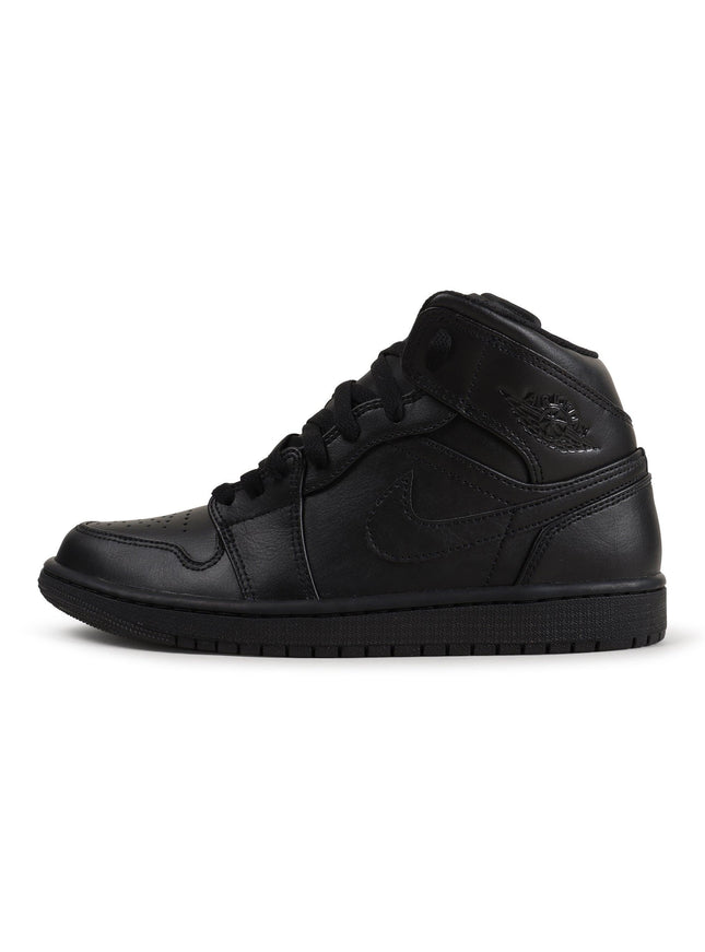 Air Jordan 1 Mid - Triple Black - Denim Exchange 