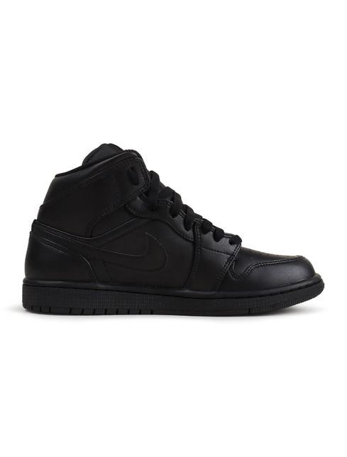 Air Jordan 1 Mid - Triple Black - Denim Exchange 