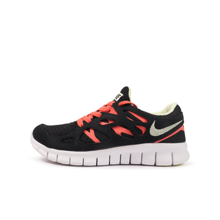 Nike Womens Free Run 2 - Black/Lime/Ember