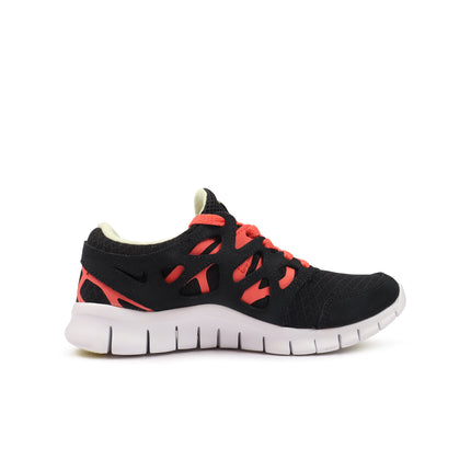 Nike Womens Free Run 2 - Black/Lime/Ember