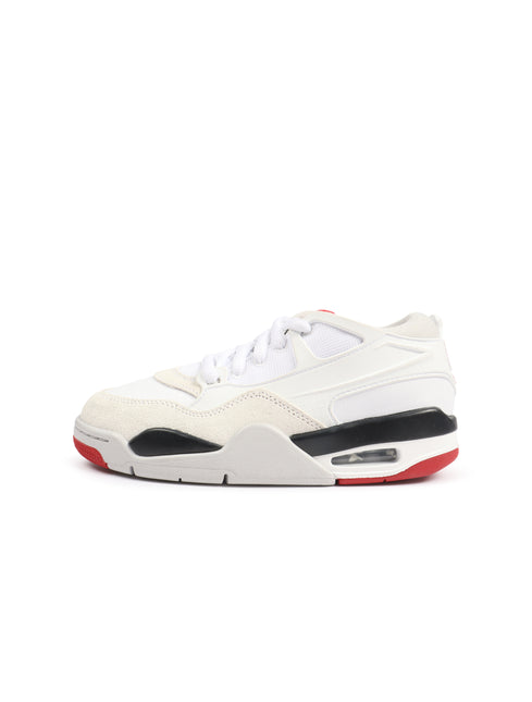 Air Jordan Big Kids 4 RM - White/Varsity Red