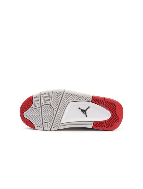Air Jordan Big Kids 4 RM - White/Varsity Red