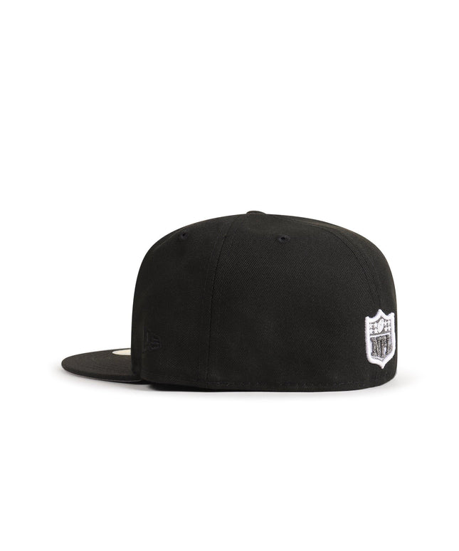 New Era 5950 Raiders XVIII Super Bowl Hat - Black - Denim Exchange