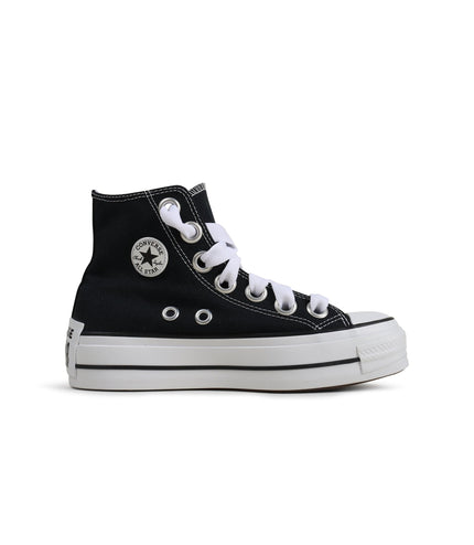 Converse Wmns Chuck Taylor All Star Lift Hi - Black - Denim Exchange 