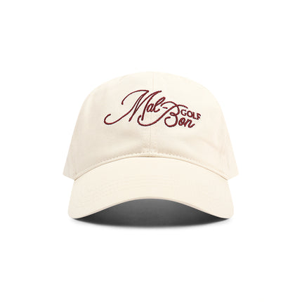 Malbon Palmetto Dad Hat - Whisper White