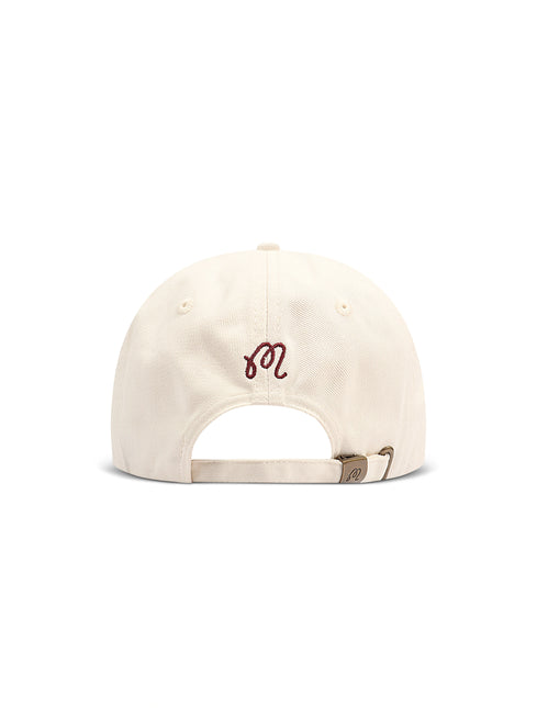 Malbon Palmetto Dad Hat - Whisper White