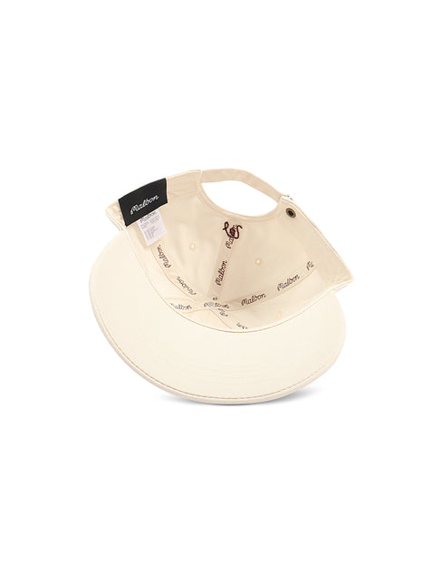 Malbon Palmetto Dad Hat - Whisper White