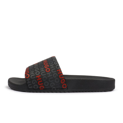 Hugo Timein Slide  - Black/Red