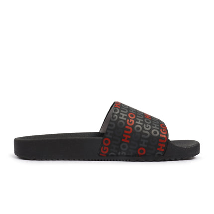 Hugo Timein Slide  - Black/Red