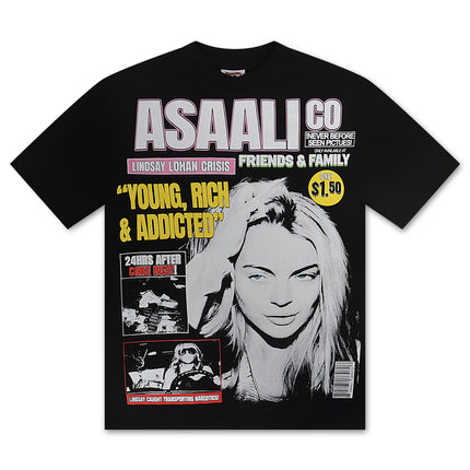 Asaali Jean Co. Lindsey Tee - Black