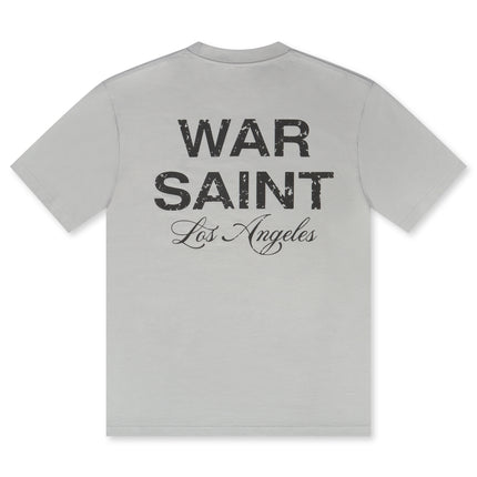 Warsaint LA Script Tee - Smoke/Black