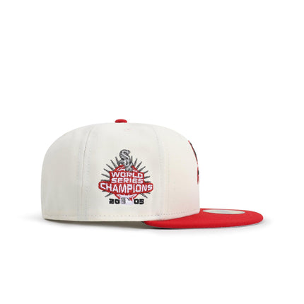 New Era 5950 Red Sox World Series Champions - Chrome/Red - Denim Exchange 