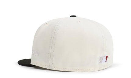 New Era 5950 Seattle Mariners 30th Anniversary Patch Hat - Chrome/Red - Denim Exchange 