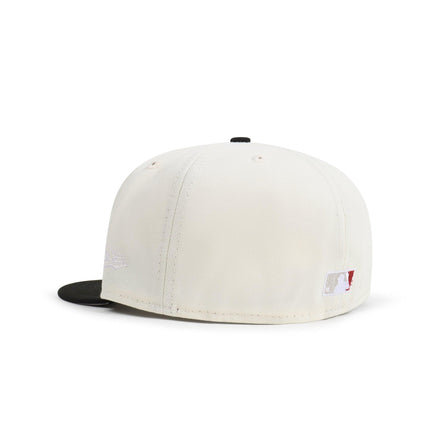 New Era 5950 Seattle Mariners 30th Anniversary Patch Hat - Chrome/Red - Denim Exchange 