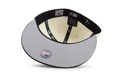 New Era 5950 Seattle Mariners 30th Anniversary Patch Hat - Chrome/Red - Denim Exchange 