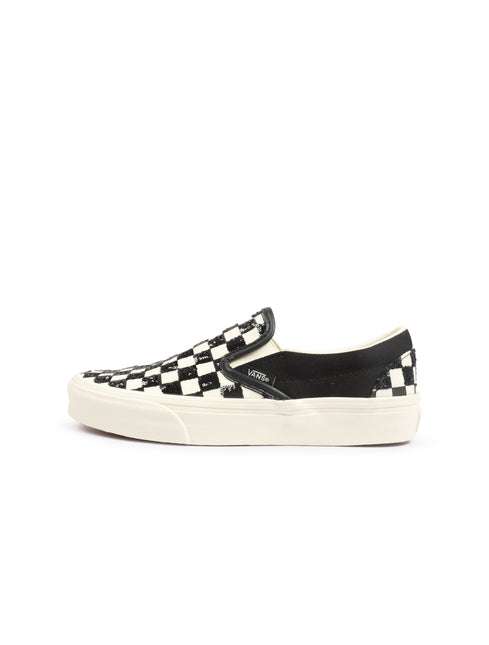 Vans Big Kids Classic Slip-On Beaded - Checkerboard