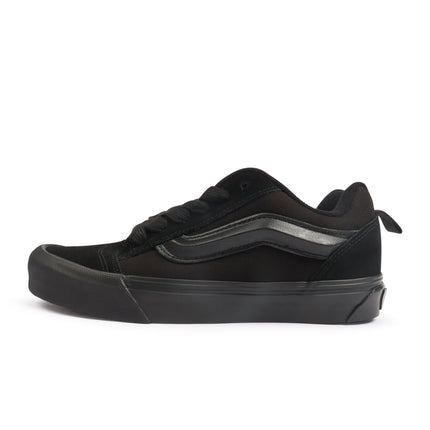 Vans Mens Knu Skool Suede Canvas - Triple Black