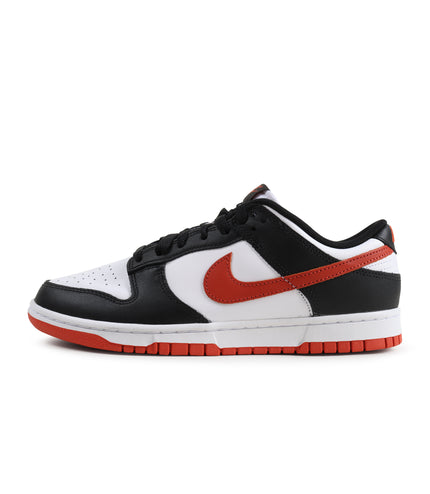 Nike Mens Dunk Low Retro - White/Dragon Red - Denim Exchange USA