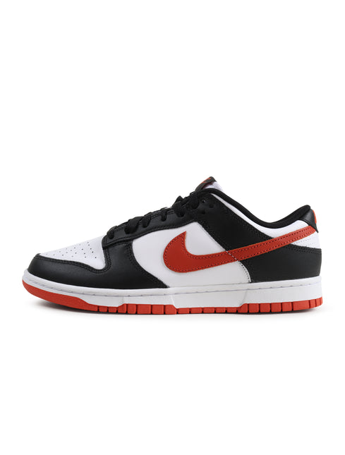 Nike Mens Dunk Low Retro - White/Dragon Red - Denim Exchange USA