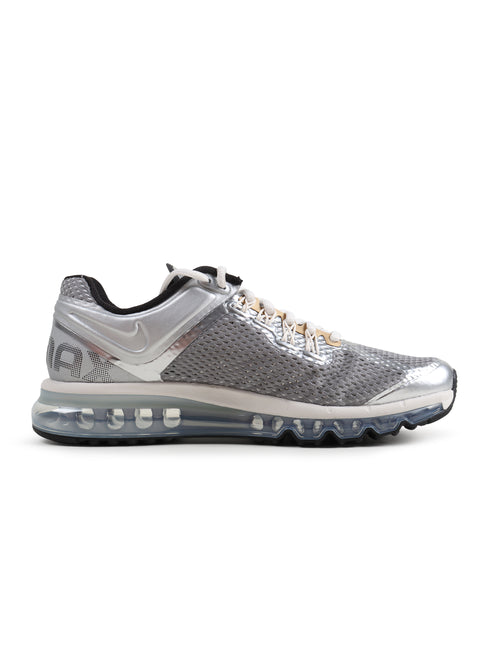 Nike Mens Air Max 2013 Metallic - Silver/Phantom - Denim Exchange USA