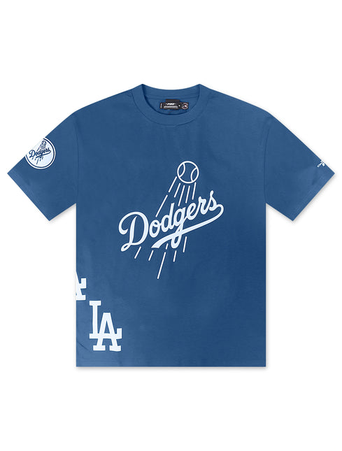 Pro Standard LA Dodgers Wordmark Tee - Blue