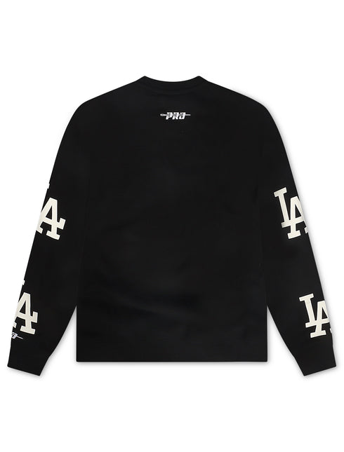 Pro Standard LA Dodgers All Pro Crewneck - Black