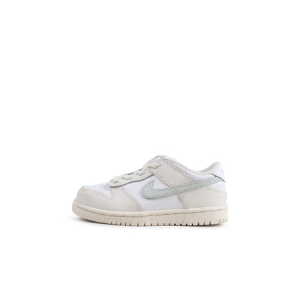 Nike (TD) Dunk Low - White/Light Silver - Denim Exchange USA