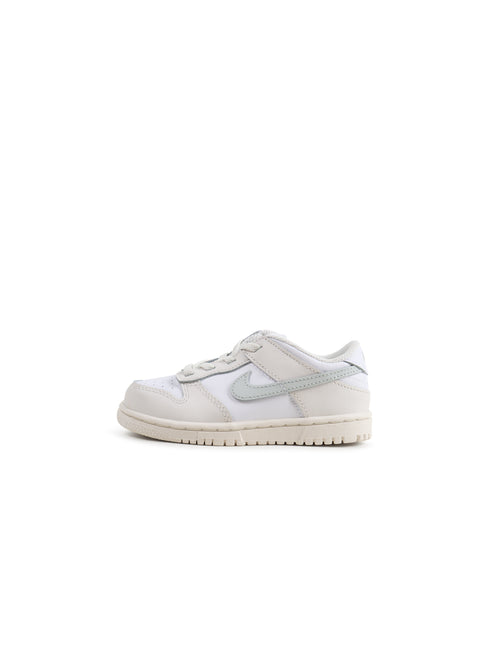 Nike (TD) Dunk Low - White/Light Silver - Denim Exchange USA