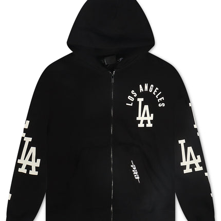 Pro Standard LA Dodgers All Pro Scattered Zip-Up - Black