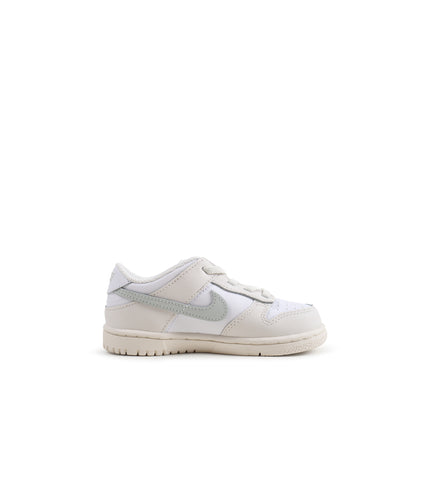 Nike (TD) Dunk Low - White/Light Silver - Denim Exchange USA