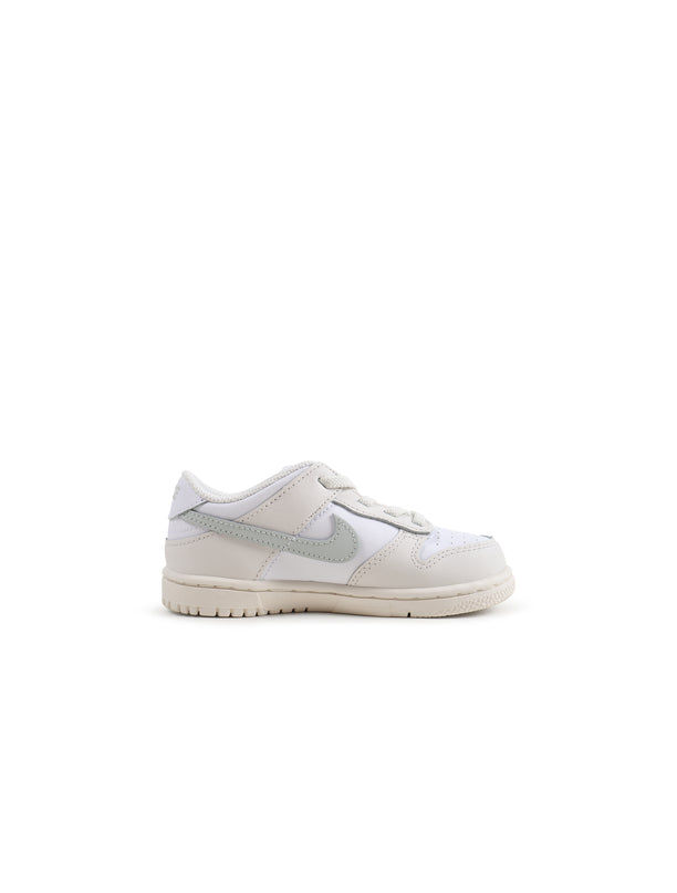 Nike (TD) Dunk Low - White/Light Silver - Denim Exchange USA