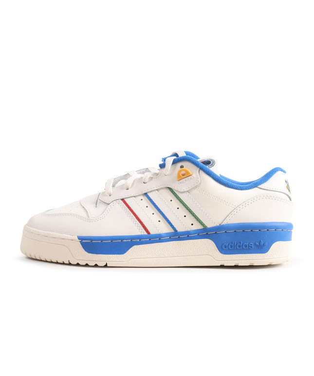 Adidas Mens Rivalry Low - Cloud White - Denim Exchange USA