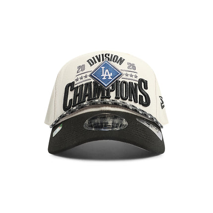 New Era 970 LA Dodgers Division Champs Snapback - Gray