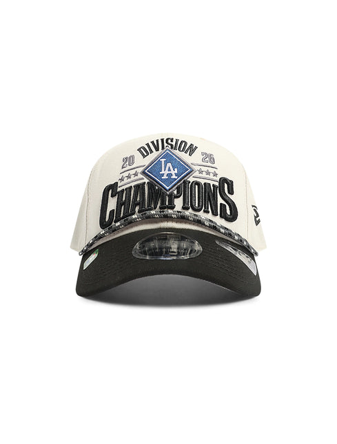 New Era 970 LA Dodgers Division Champs Snapback - Gray