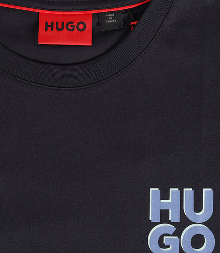 Hugo Dimoniti Tee 12 - Navy/Blue