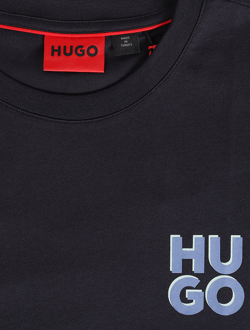 Hugo Dimoniti Tee 12 - Navy/Blue