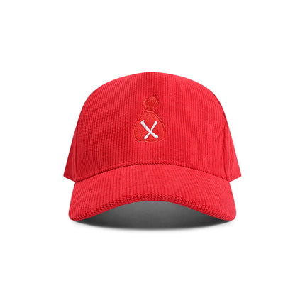 Us or Nothing Moneybag Corduroy Hat - Red