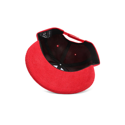 Us or Nothing Moneybag Corduroy Hat - Red