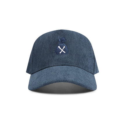 Us or Nothing Moneybag Corduroy Hat - Navy