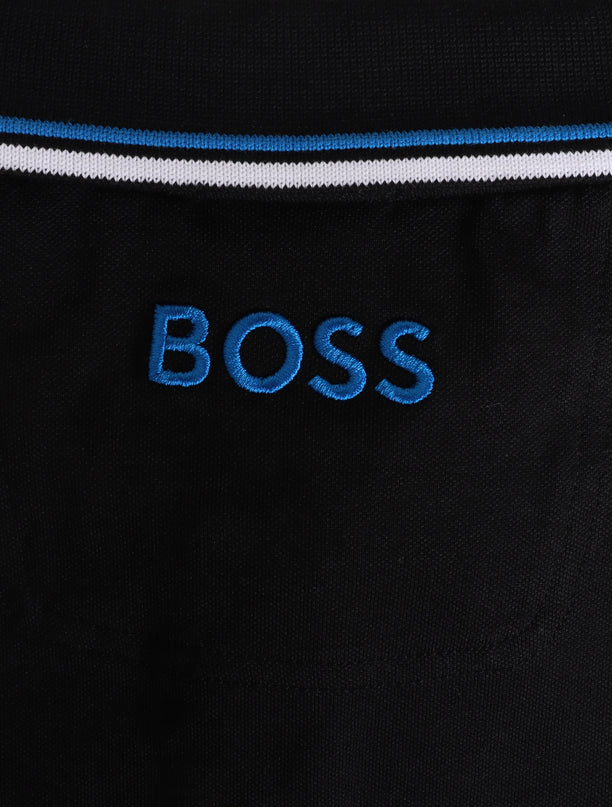 Boss Green Paddy Pro Polo - Black