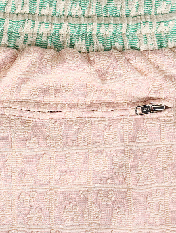 Sugarhill Cereal Shorts - Green/Pale Pink