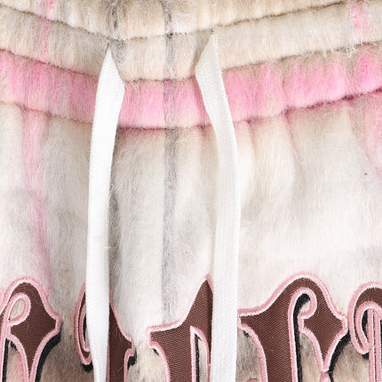 Pantalones cortos Sugarhill Tudor de mohair - Cuadros rosas