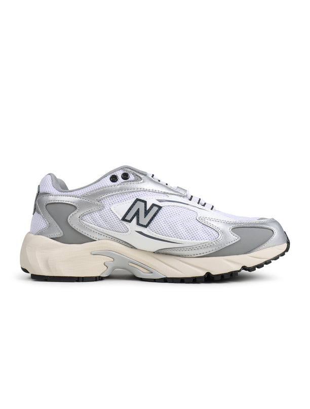 New Balance Mens 725 Casual Shoes - White/Metallic Silver