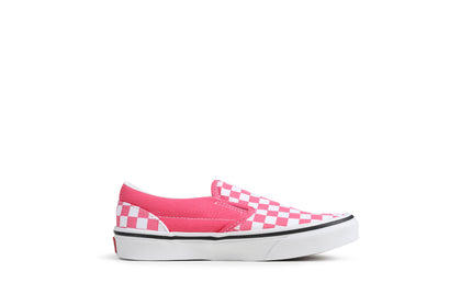 Vans (PS) Classic Slip On - Pink Checkboard