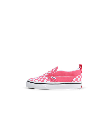 Vans (TD) Slip On V - Pink Checkboard